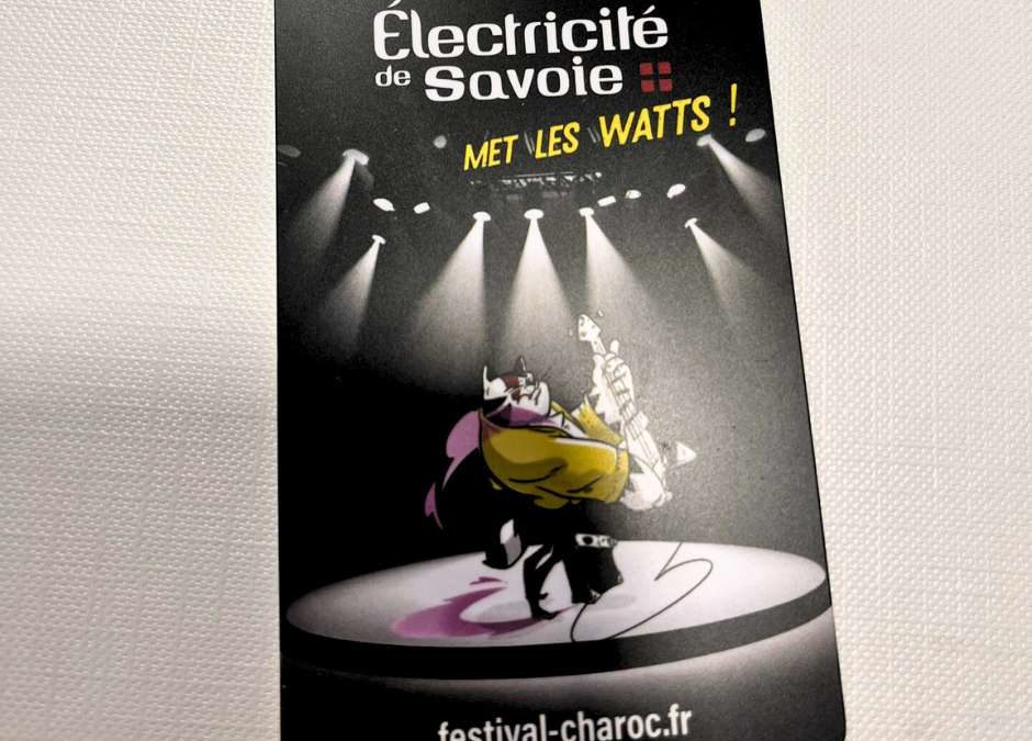 Electricité de Savoie : Partenaire Officiel du Festival Charoc 2024